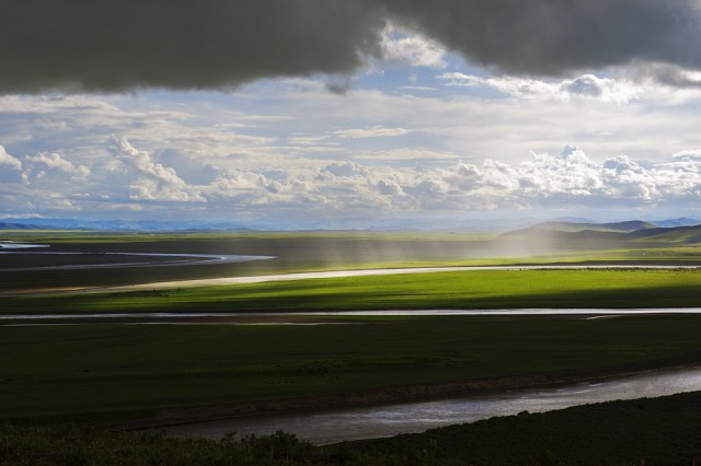 landscape_river_rain_sun