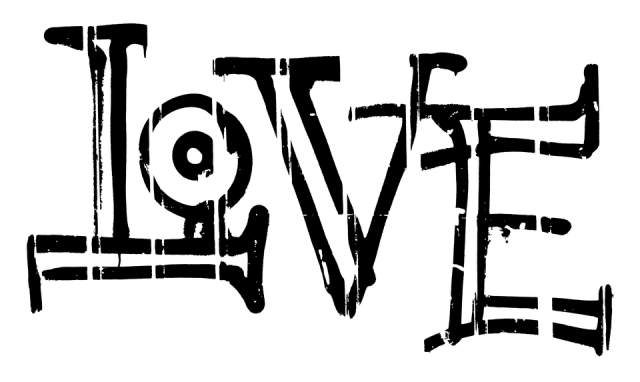 love_word_art
